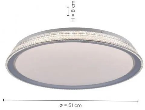 Plafonieră LED dimabilă KARI LED/36W/230V Leuchten Direkt 14359-21