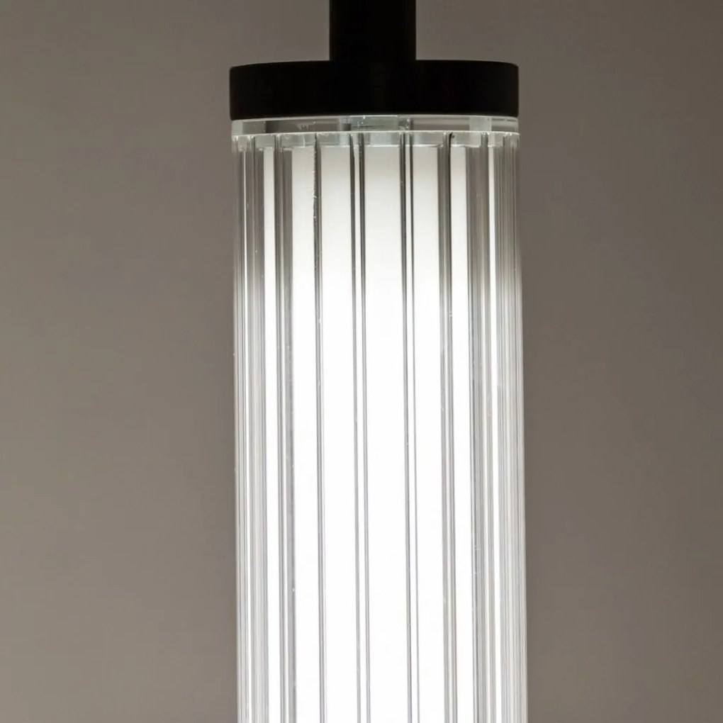 Lustra LED smart cu telecomanda COMO titan periat