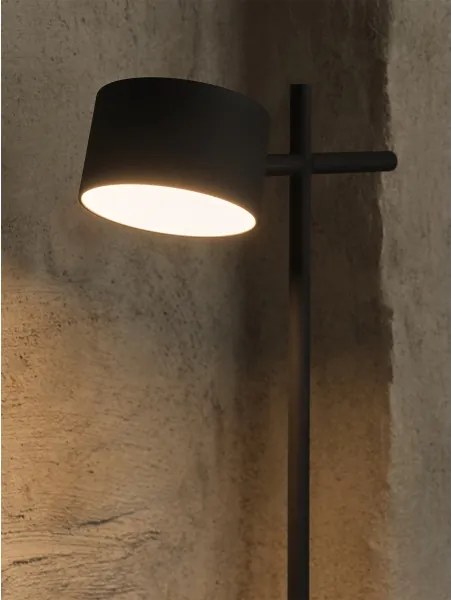 Osram - Lampă de podea LED dimabilă DECOR KYOTO LED/12W/230V neagră