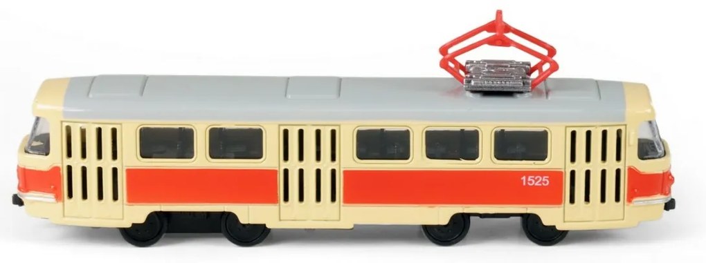 Rappa Ceh tramvai retro din metal, 16 cm
