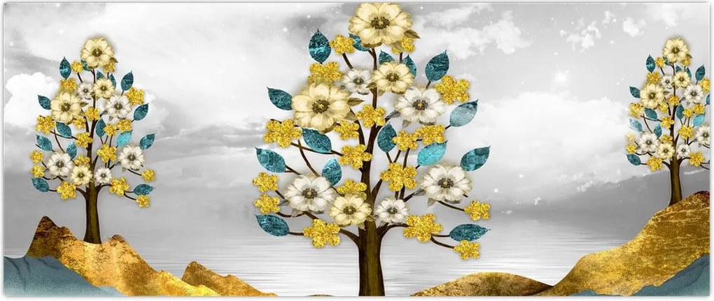 Tablou - Înflorire (120x50 cm)