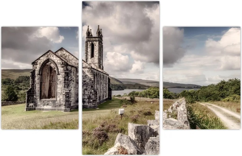 Tablou - Biserica irlandeză (90x60 cm)