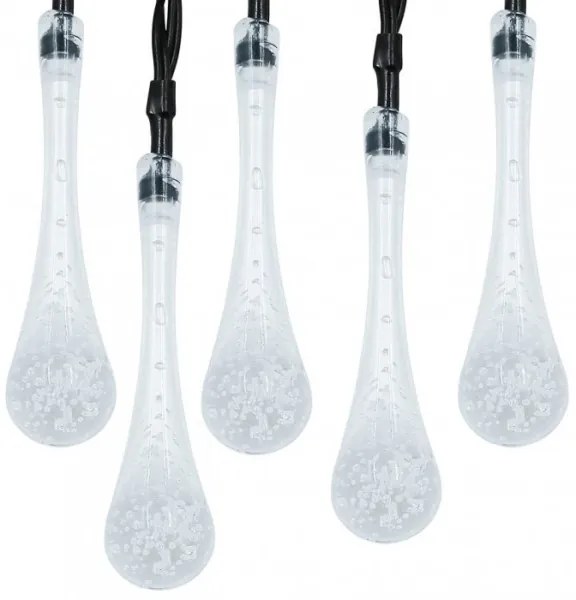 Ghirlandă LED solară cu senzor de amurg 20xLED/0,72W/1,2V 600 mAh 4,7m IP44