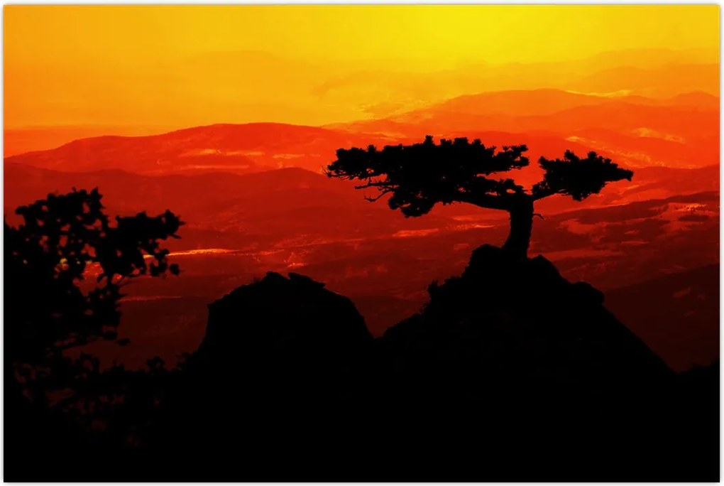 Tablou -Apus de soare (90x60 cm)