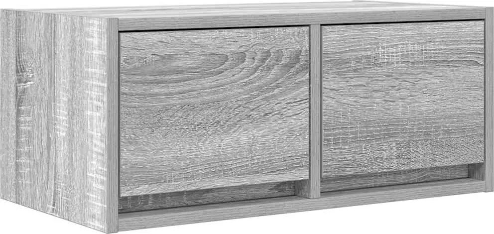 vidaXL Dulap TV Gri Sonoma 60x31x25,5 cm lemn prelucrat