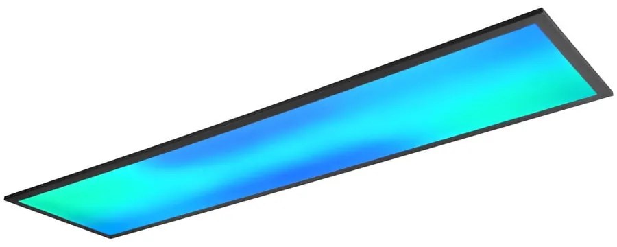 Plafonieră neagră LED 29.5x119.5 cm Beta – Reality