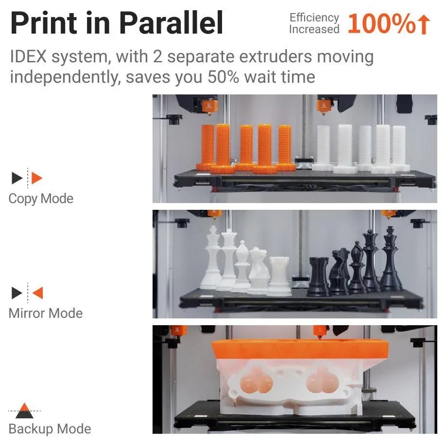 SNAPMAKER J1S IDEX FDM 3D PRINTER