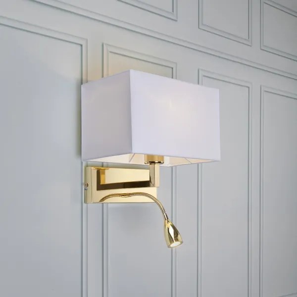 Aplică LED Markslöjd 106308 SAVOY LED/3W+E27/60W/230V