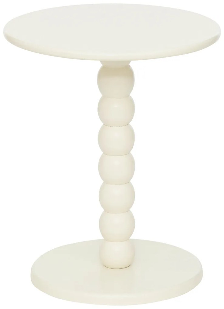 Măsuță laterală Chamlo alb