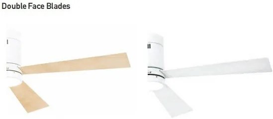 Lustra LED cu Ventilator si telecomanda Sarah alb/artar
