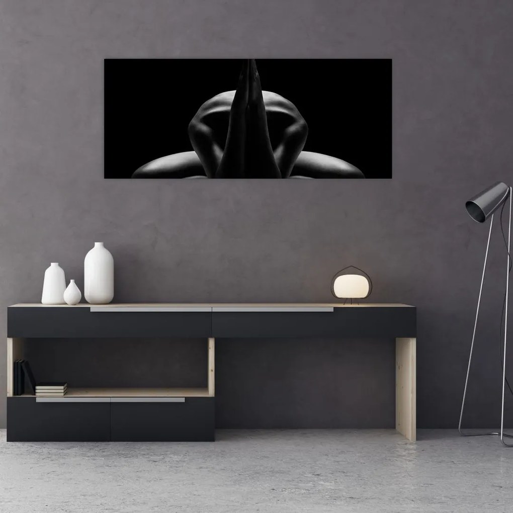 Tablou cu nud feminin (120x50 cm)