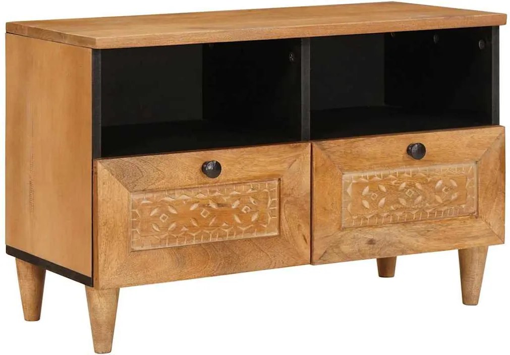 vidaXL Unități TV cu sertar Maro deschis 70 x 33 x 46 cm Lemn compozit