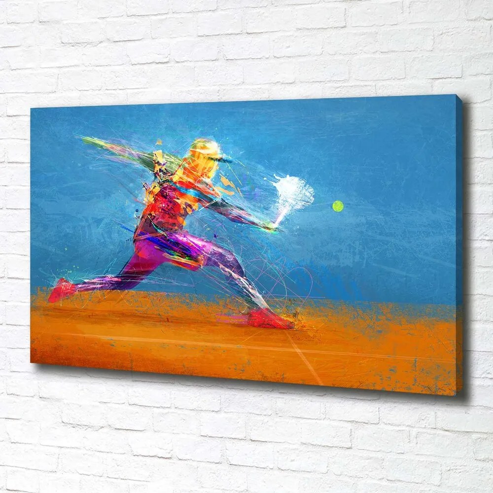 Print pe canvas Jucator de tenis