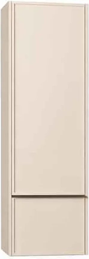 Dulap coloana mare suspendat KolpaSan Orphia 1 usa si 1 sertar 45x140 cm finisaj light grey