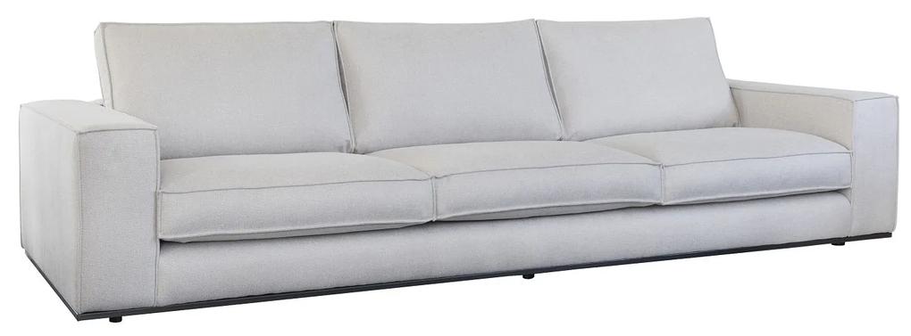 Canapea alba din stofa ✔ model SENI A