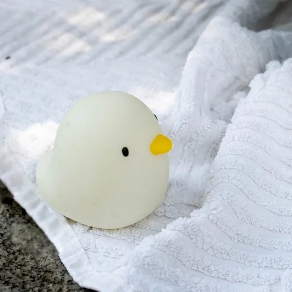 Lampă LED RGB tactilă reîncărcabilă de cadă pentru copii SWIMMY DUCK LED/5V