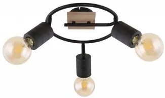 Plafoniera vintage 3 becuri E27 Josella 54033-3 Globo