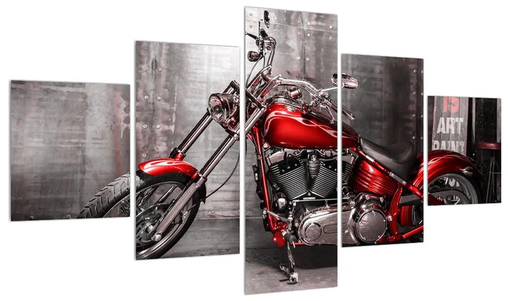Tablou cu motociclete (125x70 cm), în 40 de alte dimensiuni noi