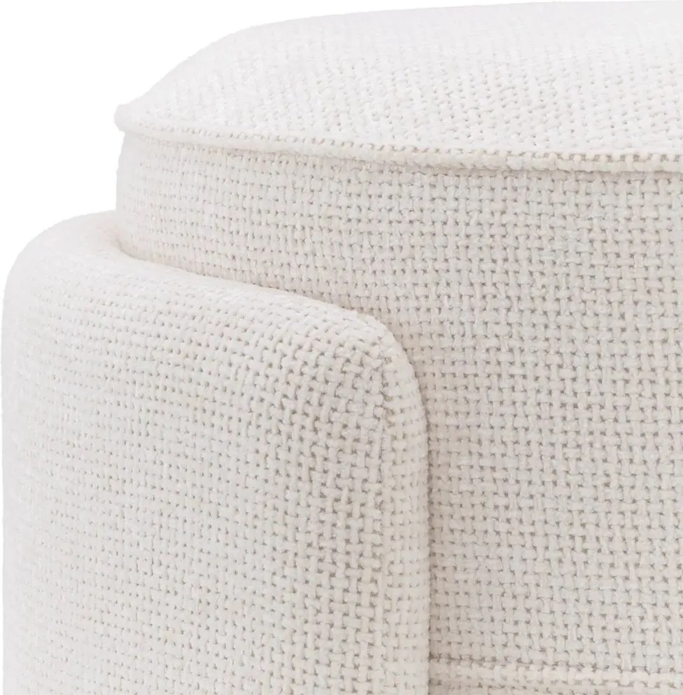 Taburete modern design LUX Ortega, Lyssa off-white