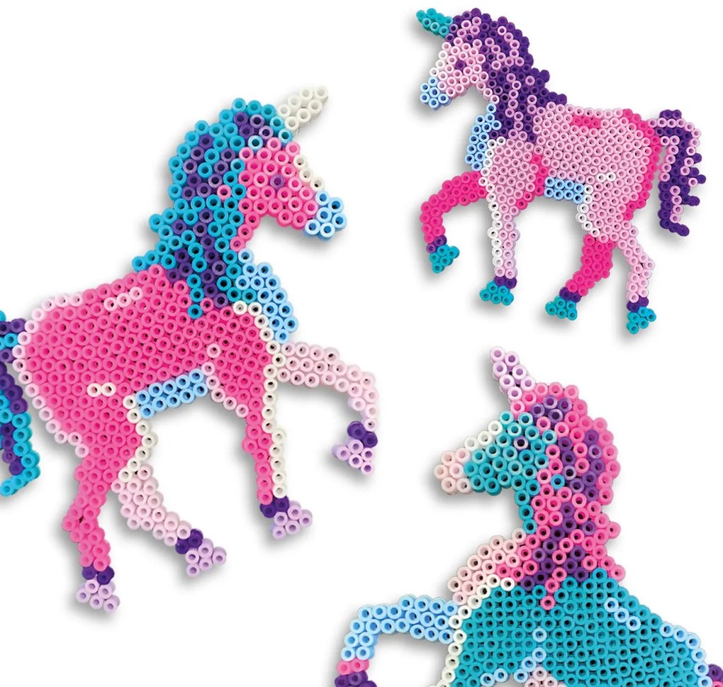 Set creativ Green Beedz – Margele de calcat Unicorn