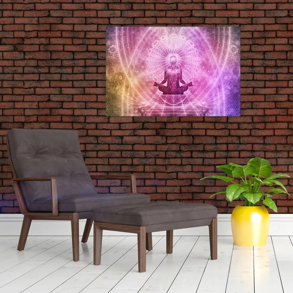 Tablou - Aura de meditație (90x60 cm)