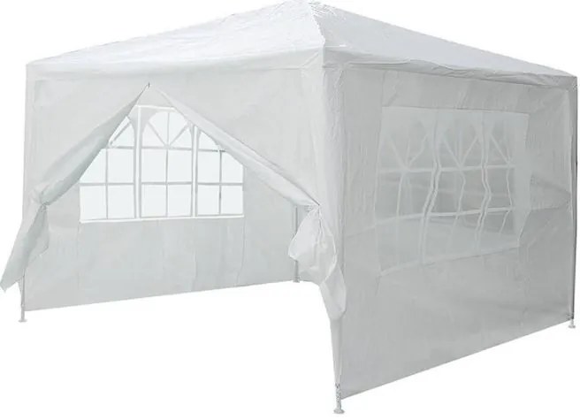 CORT PAVILION DE GRĂDINĂ 3x3 110g/m2 ALB GARDEN