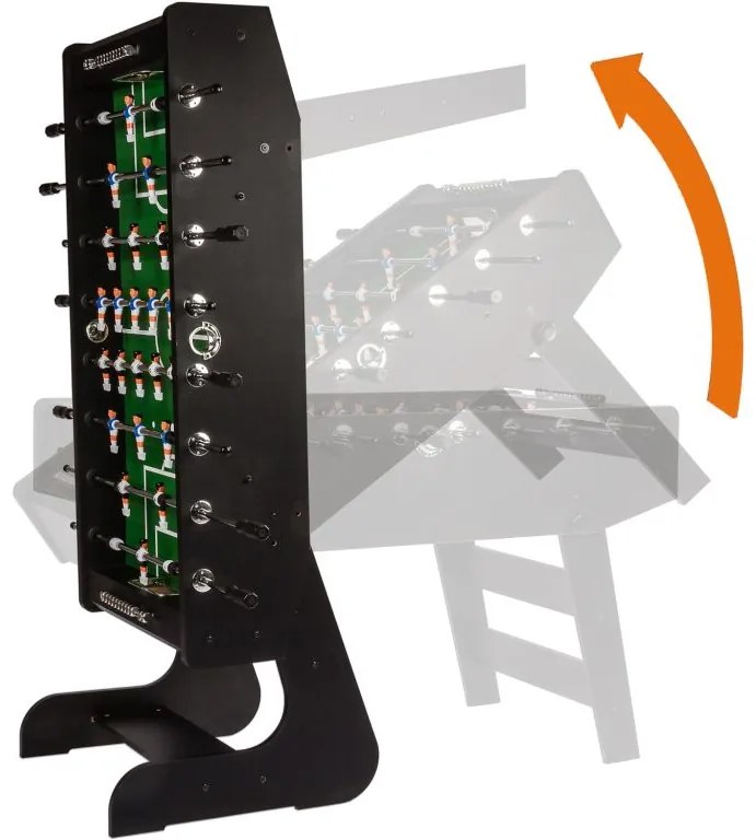 Fotbal de masă Liverpool, 141 x 125 x 89 cm, 60 kg, maro