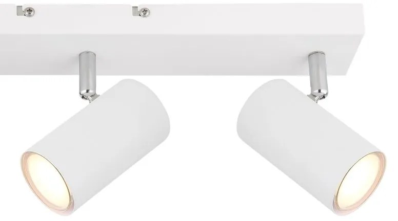 Plafoniera cu 3 spoturi directionabile design modern ROBBY alb