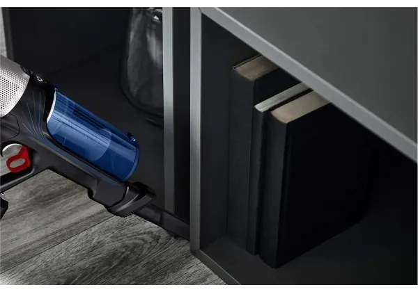 Aspirator vertical Rowenta X-FORCE FLEX ANIMAL AQUA AUTO 4in1 250W/230V negru/albastru