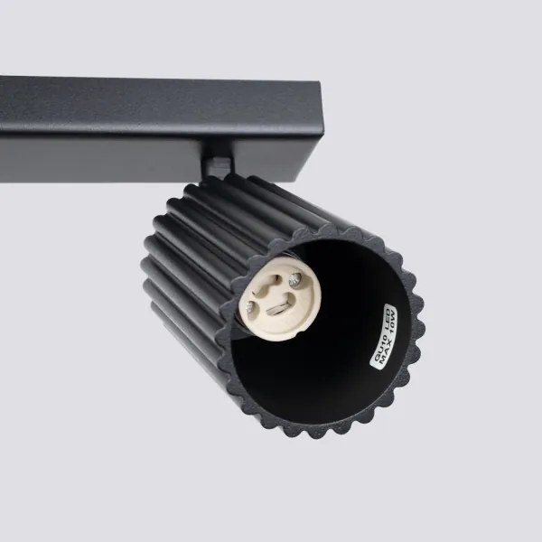 Brilagi - Spot LED CRESTO, 4x GU10, 10W, 230V, negru