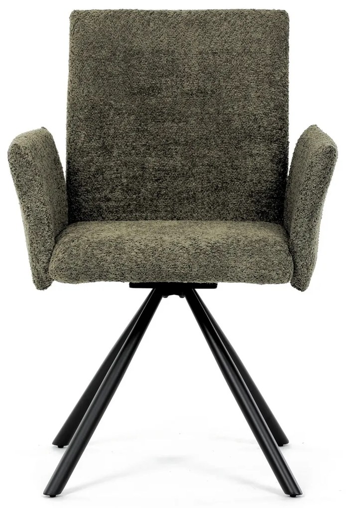 Set de scaune de sufragerie cu mecanism deîntoarcere DCH-W1117 GRN2, 2 buc.