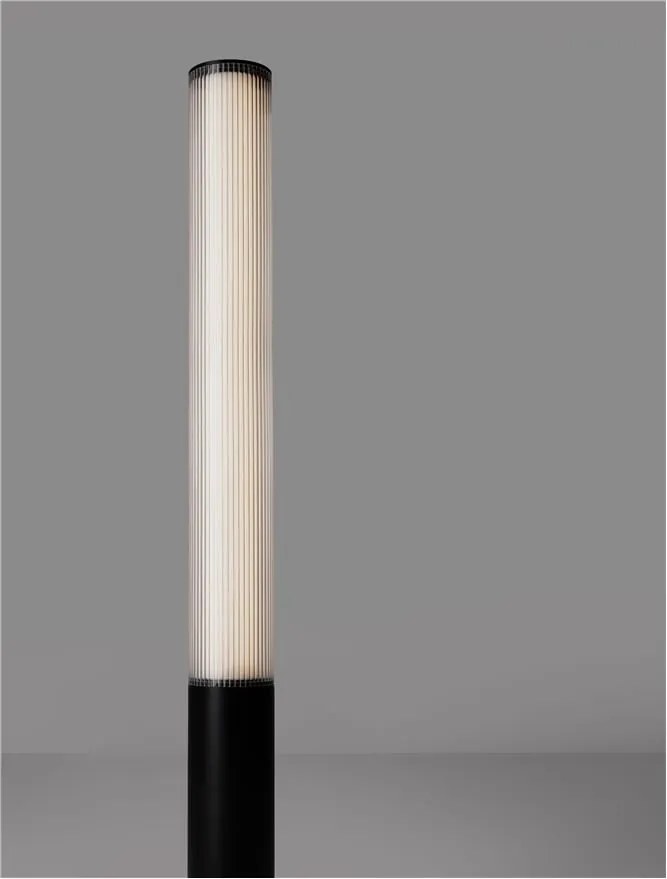 Stalp LED exterior din aluminiu antracit IP65 Iman H-105cm