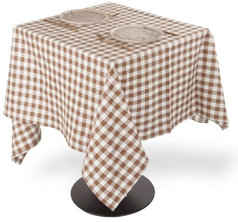 Față de masă din bumbac 150x250 cm Gingham – Tiseco Home Studio