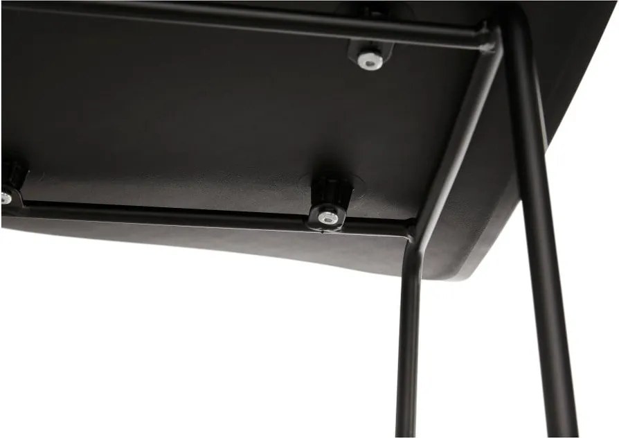 Scaun de bar Kokoon Slade, înălțime 85 cm, negru