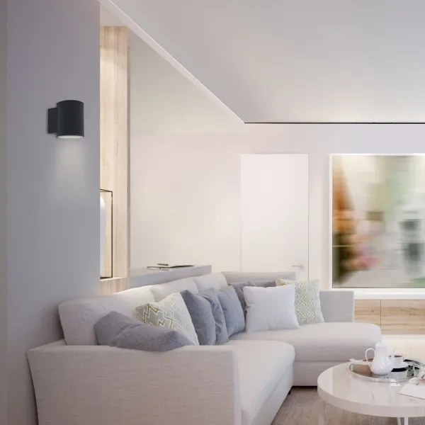 Aplică KAUNAS 1xG9/10W/230V neagră Rabalux 7020