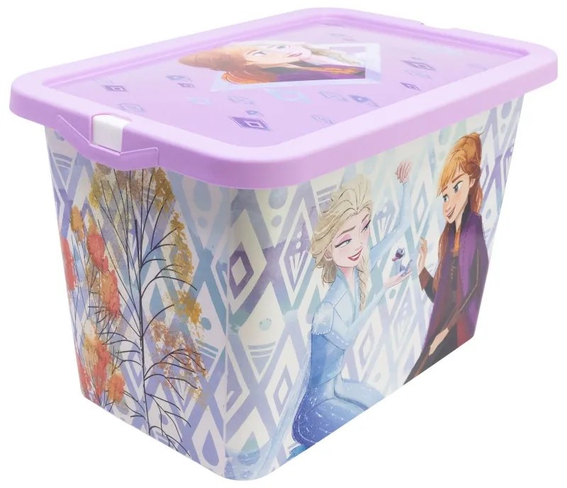 Disney Regatul de gheață Elements cutie de depozitare din plastic 7 L