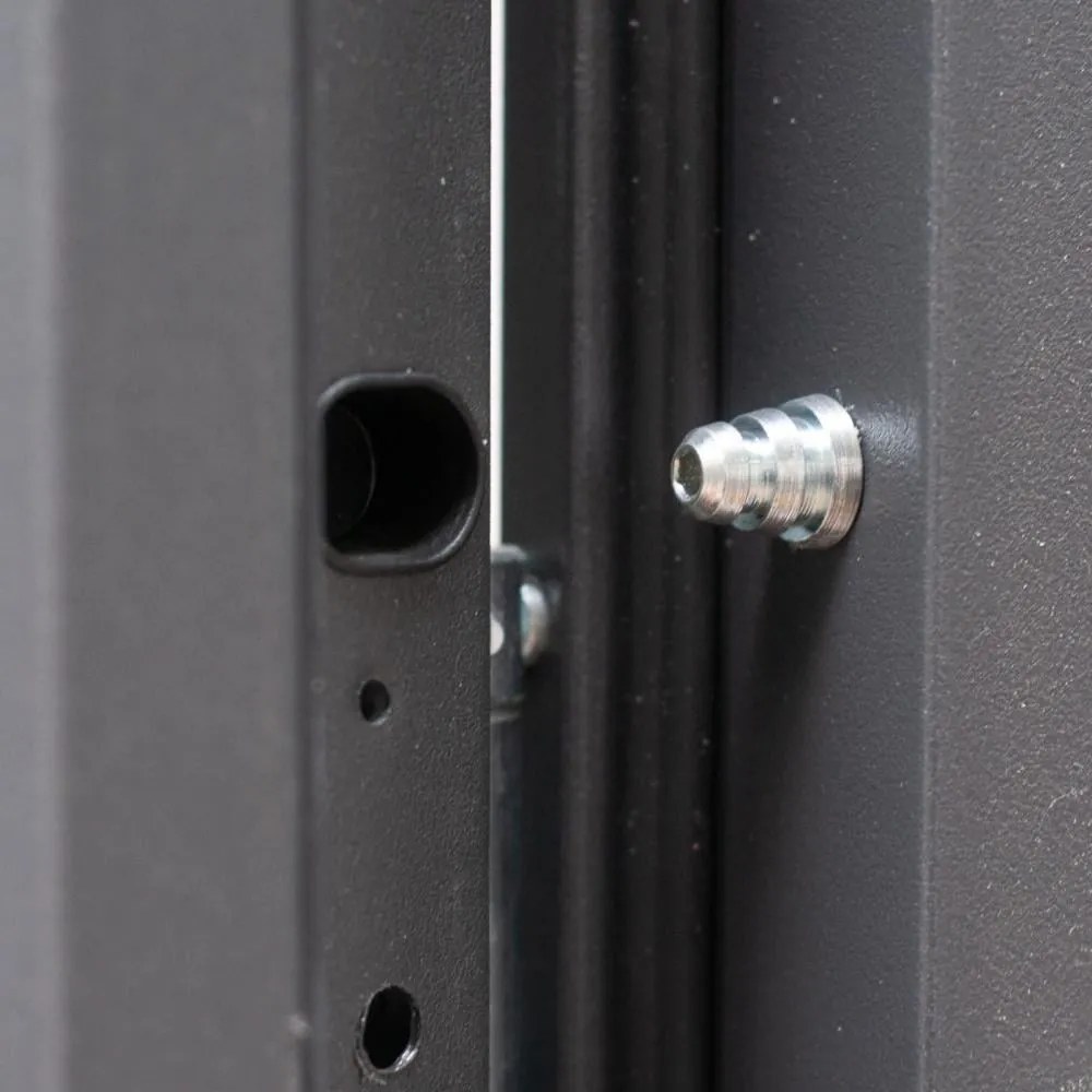 Usa Metalica de intrare in casa Turenwerke DS92 cu luminator lateral dublu DS92-05, 1620 X 2120, Stejar Auriu, 1.5 mm