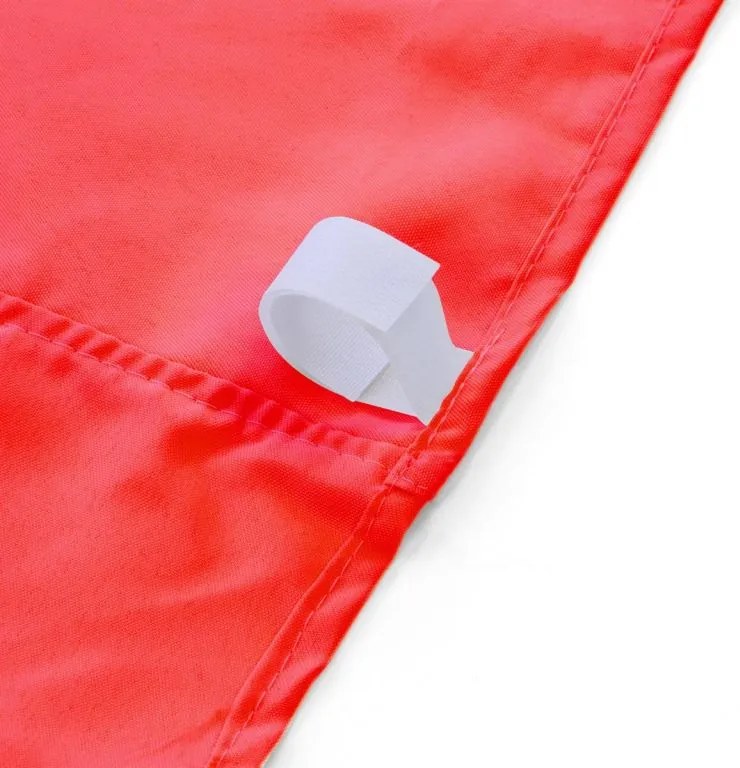 Set 2 pereți laterali pentru cort de grădină 3 x 3 m - rosu