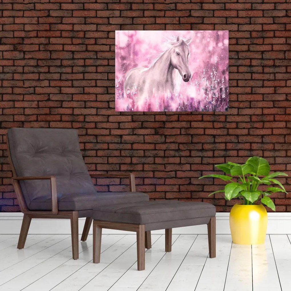 Tablou - Cal pictat (70x50 cm)