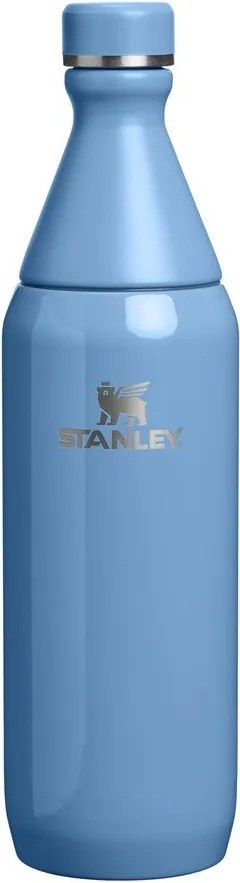 Sticlă termică albastră din oțel inoxidabil 600 ml All Day Slim Bottle Blue Sky Gloss – Stanley