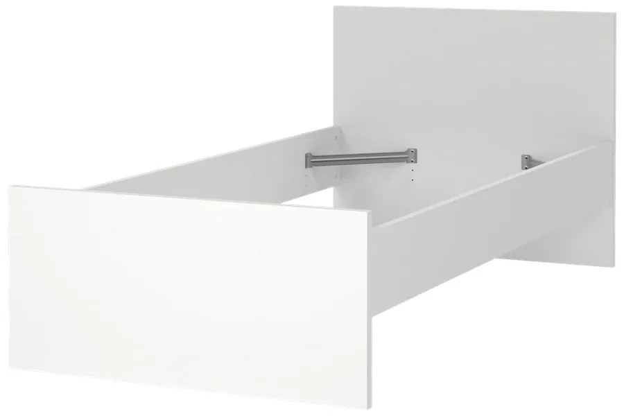 Pat alb 90x190 cm Naia – Tvilum