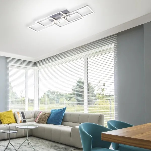 Plafonieră LED dimabilă IVEN 4xLED/9W/230V Leuchten Direkt 14791-55