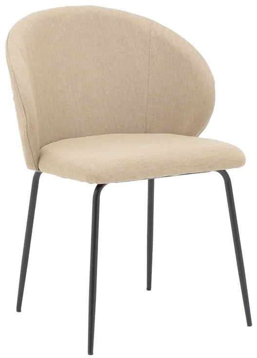 Scaun Bucatarie/Dining Ollian Textil Bej
