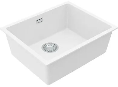 Chiuvetă de bucătărie ALVEUS 1150051 OMNI 55x45 cm alb