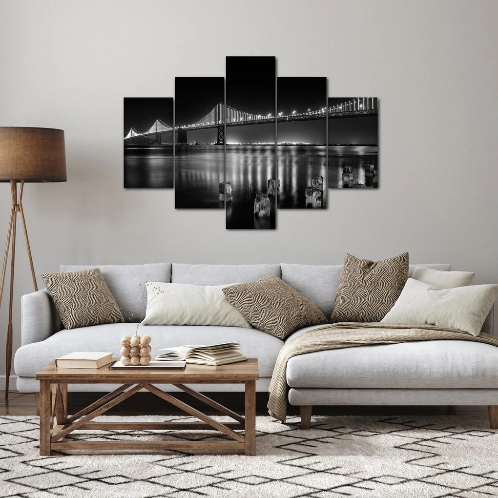 Tablou - pod albnegru (150x105 cm)