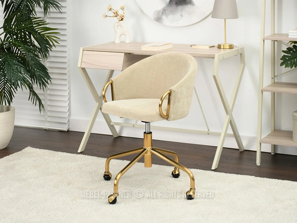 Scaun Carma B (crem + auriu). Promo -13%. 1110493