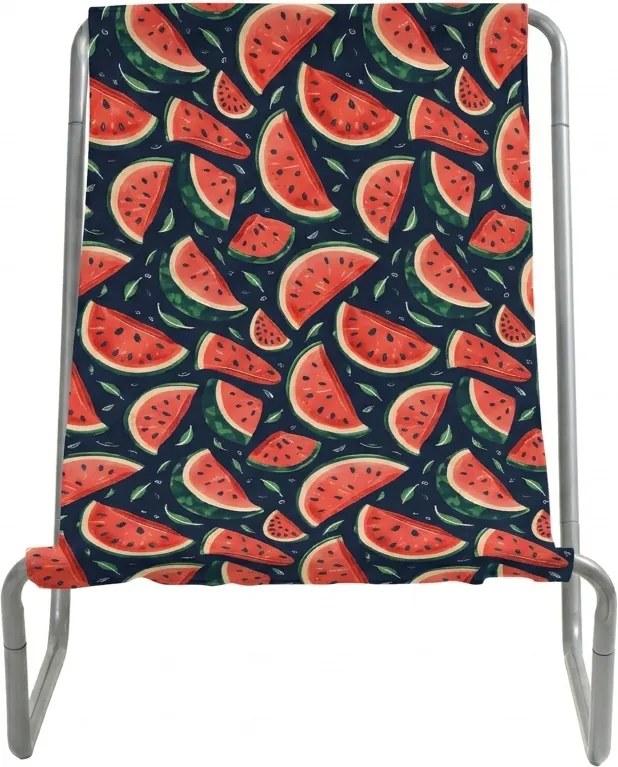 Sezlong de plaja pliabil SAND MELON, colorat