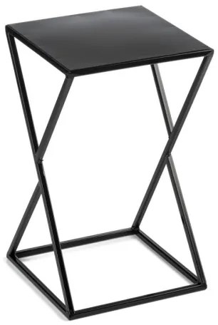 Suport pentru flori LOFT 40x23,5 cm negru