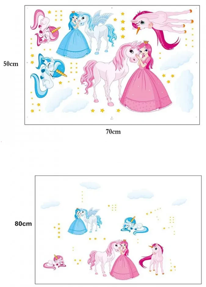 Sticker perete Unicorns