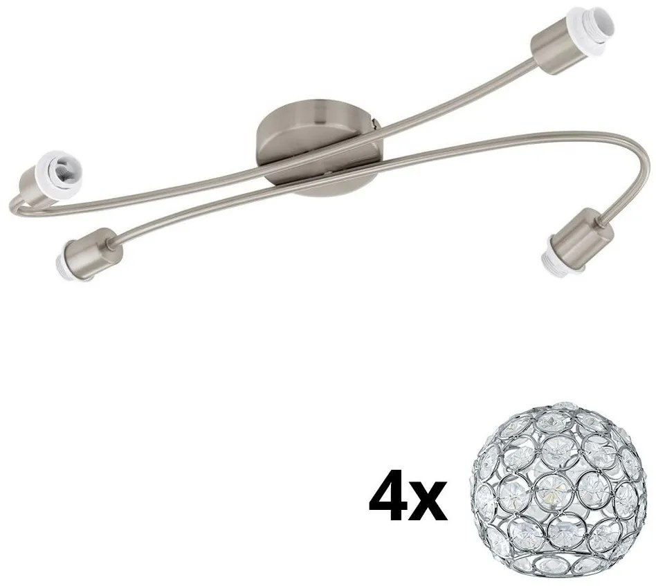 Spot LED Eglo MY CHOICE 4xE14/4W/230V crom